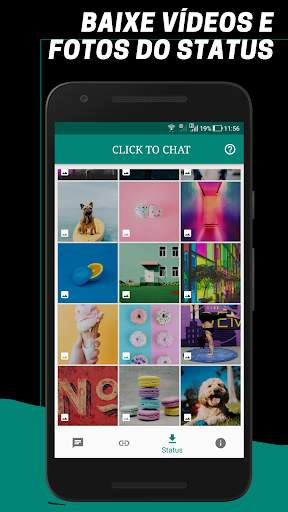 Status Download-Click para conversar-Baixar Status screenshot 2