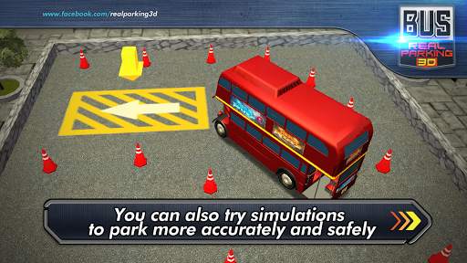 Bus Real Parking 3D screenshot 2