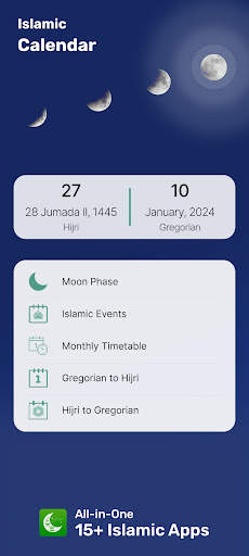 Islamic Calendar & Prayer Apps screenshot 4