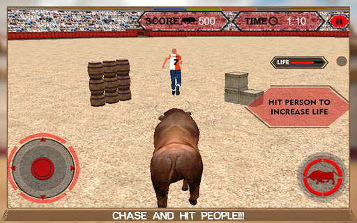 Angry Bull Attack Simulator screenshot 13