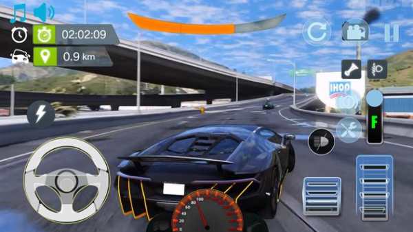 Real City Lamborghini Driving Simulator 2019 screenshot 2