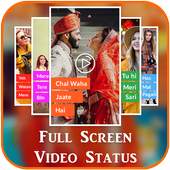 Vid Status (Video Clip) - Full Screen Video Status 1.0