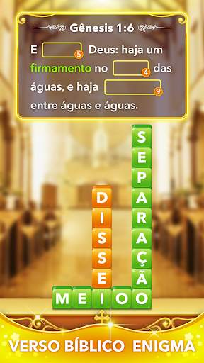 Palavra da Bíblia Empilha - Jogos de Palavras screenshot 1
