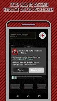 Extra Volume Enhancer & Bass Booster 3 تصوير الشاشة