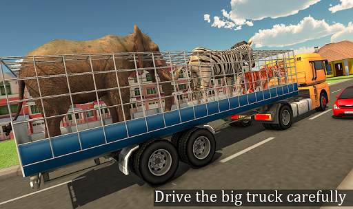 Zoo Animal Safari Transport Driving Simulator 3D screenshot 10