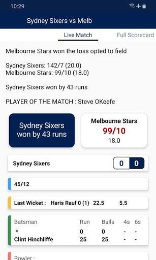 Live Cricline screenshot 2