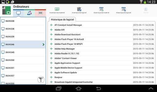Console de NetSupport DNA screenshot 9