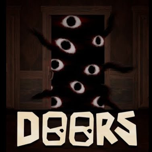 scary doors horror game icon