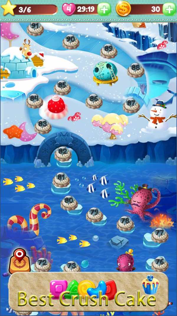 Best Crush Cake: Candy Classic-Match 3 Free Game screenshot 2