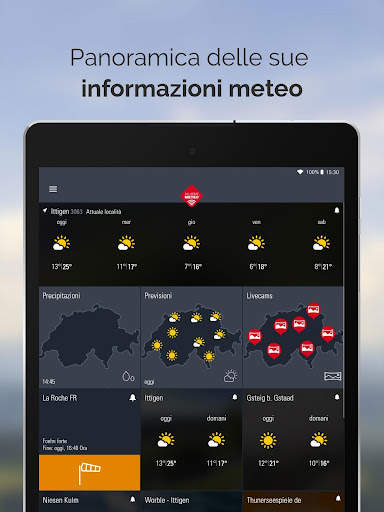 Allarme Meteo: Tempo Svizzera screenshot 10