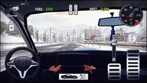 Toros 1310 Snowy Car Driving Simulator screenshot 4