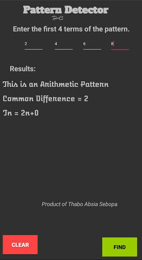 Pattern Detector screenshot 1