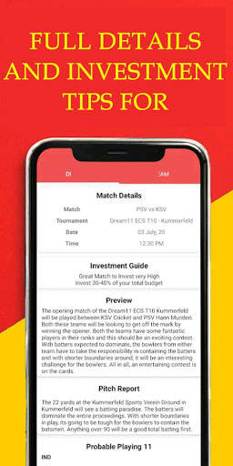 D11 for Dream11 - Dream11 Prediction Tips screenshot 3