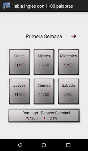 Habla Inglés con 1100 palabras screenshot 2