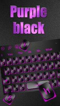 Purple Black Keyboard screenshot 2