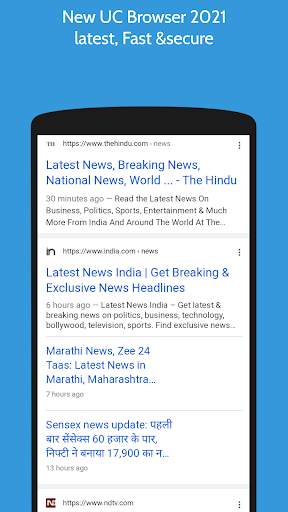 X Browser - Fast Indian Browser App screenshot 4