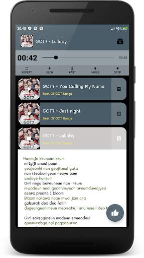 Got7 Music (Offline) - KPop Songs screenshot 1
