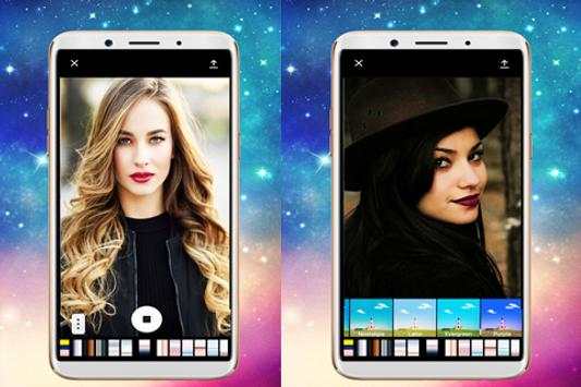 Camera opo F7 selfie front camera 25 megapixel screenshot 6