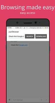 Just Browser screenshot 7