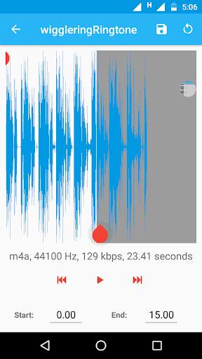 Ringtone Cutter 2 تصوير الشاشة