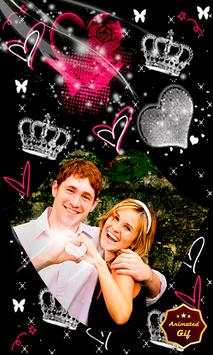 Romantic Love Gif Frames screenshot 3
