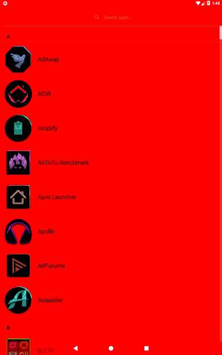 Black and Colors Icon Pack screenshot 18