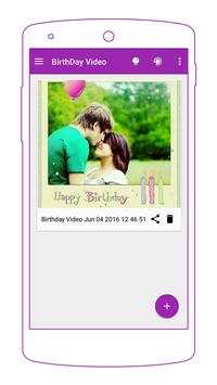 Birthday Video Story Maker screenshot 8
