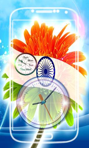 Indian Clock Live Wallpaper screenshot 4