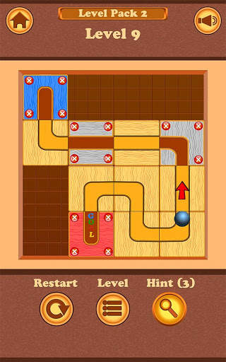 Gulung Ballz - puzzle bola screenshot 1