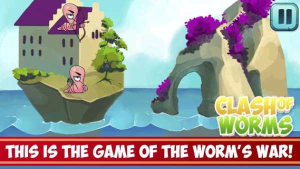Clash of Worms screenshot 2