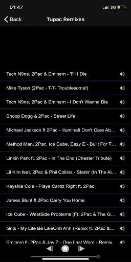 Rap Music - Tupac (2pac) and Other Rap Artists screenshot 4