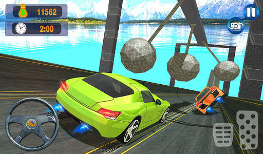 Mega ramp car driving - impossible car flip screenshot 7