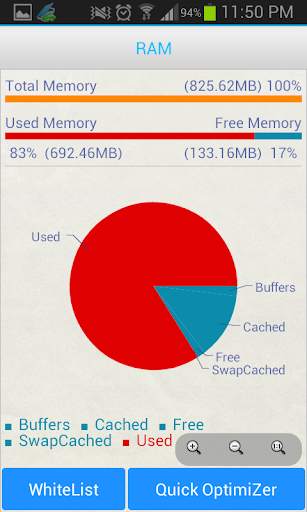 Memory Optimizer Lite screenshot 2
