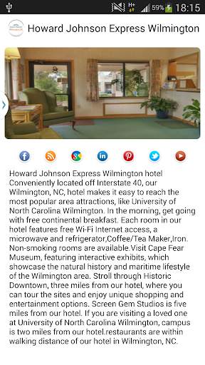 Hojo Express Wilmington screenshot 2