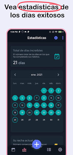 Habit360 - Lista de hábitos screenshot 5