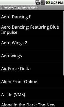 Game Cheats screenshot 5