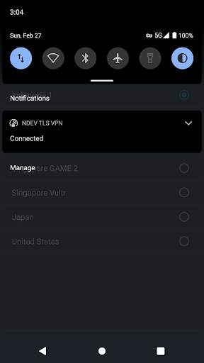 NDEV TLS VPN screenshot 6