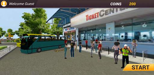 Indian Uphill Bus Simulator 3D screenshot 1