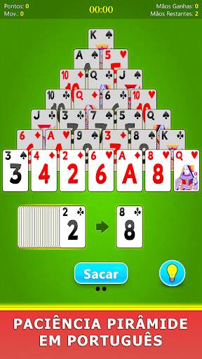 Paciência Pirâmide screenshot 1