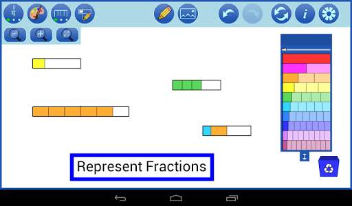 Fraction Strips by mathies screenshot 6