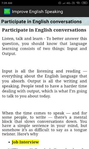 Improve English Speaking screenshot 5