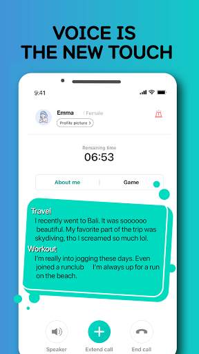 Connecting-1:1 audio chat, when you're bored screenshot 3