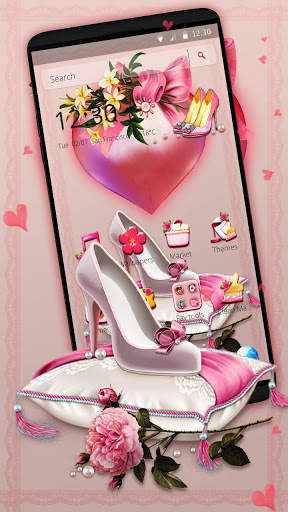 Salmon Pearl Sandal Theme screenshot 3
