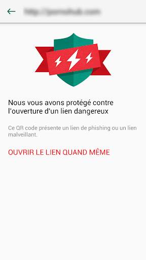Kaspersky QR Code Scanner screenshot 2