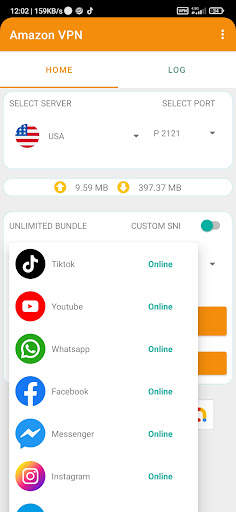 Amazon VPN | VPN Tunneling screenshot 3