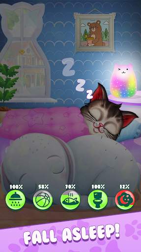 My Fluffy Kitty: Talking Pet DayCare Game For Kids screenshot 3