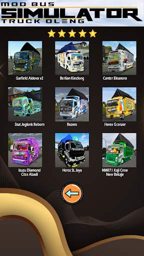 Mod Bus Simulator Truk Oleng screenshot 8