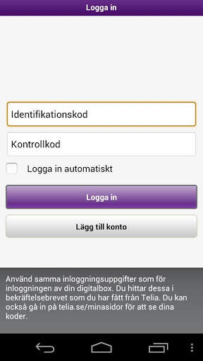 Spela in - Telia tv-box schemalägg och spela in screenshot 1
