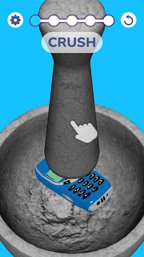 Crush into ball: ASMR Smash 3D screenshot 1