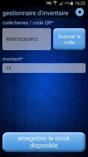 Gestionnaire d’inventaire screenshot 2